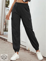 High Waist Yoga Trousers - QH Clothing