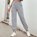 High Waist Yoga Trousers - QH Clothing