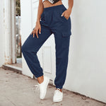 High Waist Yoga Trousers - QH Clothing