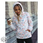 Hooded Snowflake Polka Dot Sweater. - QH Clothing