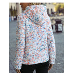 Hooded Snowflake Polka Dot Sweater. - QH Clothing