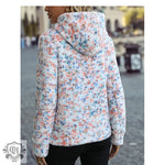 Hooded Snowflake Polka Dot Sweater. - QH Clothing