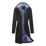 Waterproof Hooded Trench Coat Women - QH Clothing