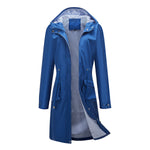 Waterproof Hooded Trench Coat Women - QH Clothing