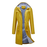 Waterproof Hooded Trench Coat Women - QH Clothing