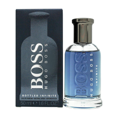 Hugo Boss Bottled Infinite fragrance bottle with retail packaging for Boss Bottled line