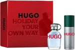 Hugo Boss Hugo Man Gift Set 75ml EDT + 150 Deodorants Spray - Fragrance