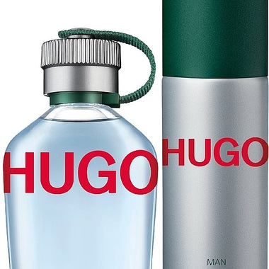 Hugo Boss Hugo Man Gift Set 75ml EDT + 150 Deodorants Spray - Fragrance