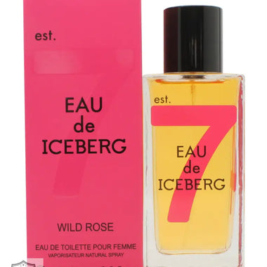 Eau de Iceberg Wild Rose Perfume 100ml Spray showcasing Iceberg Wild Rose fragrance