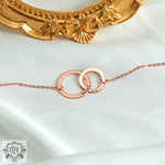 Luxury Interlocking Name Necklace -  QH Clothing