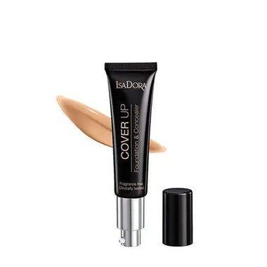 IsaDora Cover Up Foundation & Concealer 35ml - 60 Light - Quality Home Clothing| Beauty