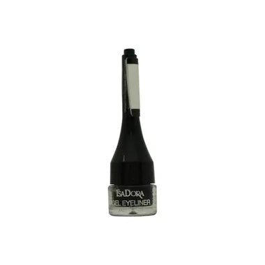 IsaDora Vattenfast Gel Eyeliner 3g - 01 Svart - Makeup