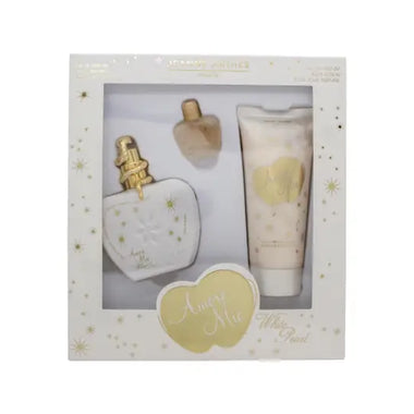 Jeanne Arthes Amour Mio White Pearl Presentset 100ml EDP + 100ml Body Lotion + 7ml EDP - Shower & Body Care