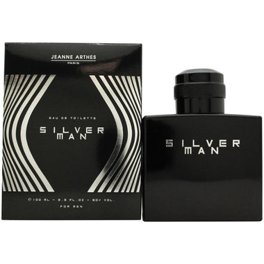 Jeanne Arthes Silver Man Eau de Toilette 100ml Spray - Fragrance