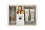 Jennifer Lopez Glow Gift Set 100ml EDT + 75ml Body Lotion + 75ml Shower Gel - Shower & Body Care