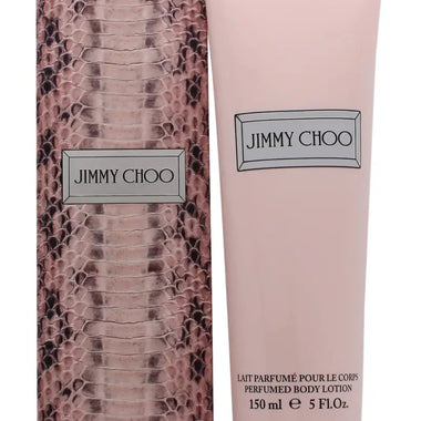 Jimmy Choo Body Lotion 150ml with elegant packaging showcasing Jimmy Choo fragrance