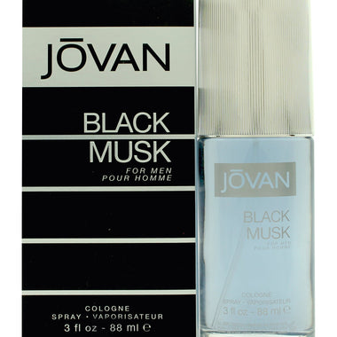 Jovan Black Musk Eau De Cologne 90ml Sprej - Fragrance