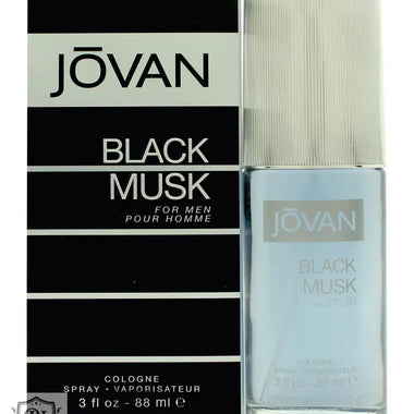 Jovan Black Musk Eau De Cologne 90ml Sprej - Fragrance