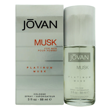 Jovan Musk For Men Eau De Cologne 88ml Spray - Platinum Musk - Fragrance