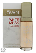 Jovan White Musk Eau de Cologne 59ml Spray - Fragrance