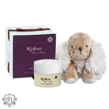 Kaloo Les Amis Gift Set 100ml Scented Water + Puppy Plush Toy - Fragrance