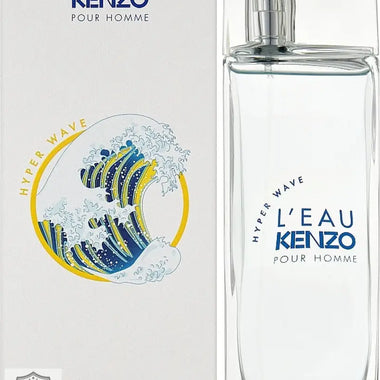 Kenzo L’Eau Kenzo Pour Homme Hyper Wave Eau de Toilette 100ml Spray on display