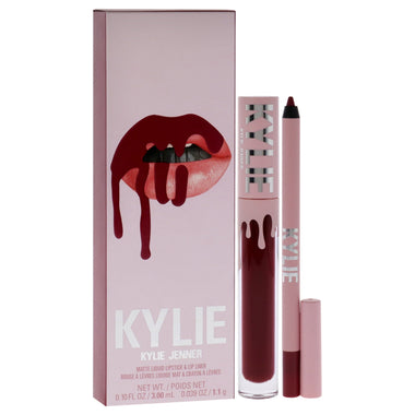 Kylie Cosmetics Matte Lip Kit 3ml Liquid Lipstick + 1.1g Lip Liner - Bite Me - Cosmetics