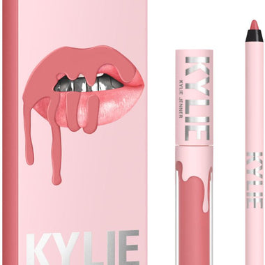 Kylie Cosmetics Matte Lip Kit 3ml Liquid Lipstick + 1.1g Lip Liner - Snow Way Bae - Cosmetics