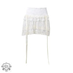 Women Clothing Summer Sexy Sexy Sexy Lace Stitching Low Waist French Sweet Skirt - Quality Home Clothing| Beauty