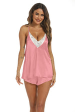 ​Silky Satin Pajama Set -  QH Clothing