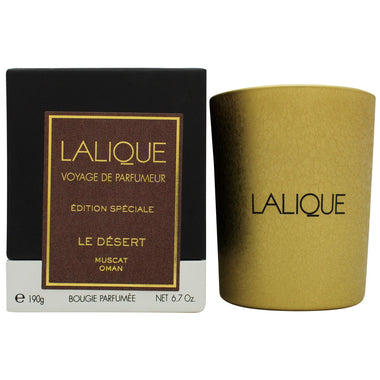 Lalique Candle 190g - Le Desert Muscat Special Edition - Shower & Body Care