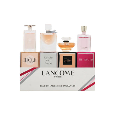 Lancôme Best of Lancôme Presentset För Miniatyrdofter 5ml EDP Idôle + 4ml EDP La Vie Est Belle + 7.5ml EDP Tresor