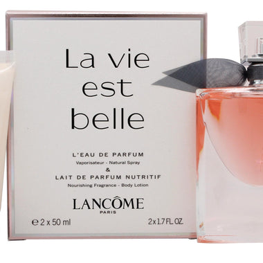 Lancome La Vie Est Belle L’Eau de Parfum Presentset 50ml Spray + 50ml Body Lotion - Fragrance