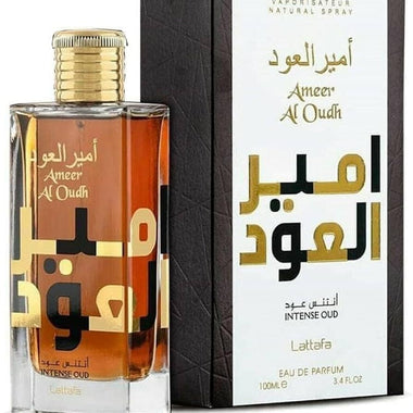 Lattafa Perfumes Ameer Al Oudh Intense Oud Eau de Parfum 100ml Spray - QH Clothing