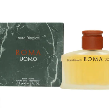 Laura Biagiotti Roma Uomo Eau de Toilette 125ml Sprej - Fragrance