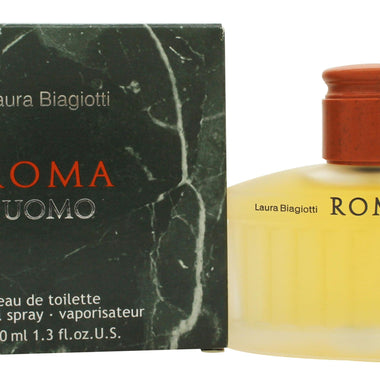 Laura Biagiotti Roma Uomo Eau de Toilette 40ml Sprej - Fragrance