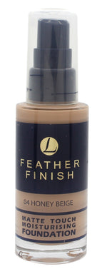 Lentheric Feather Finish Matte Touch Moisturising Foundation 30ml - Honey Beige 04 - Makeup