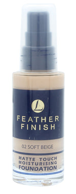 Lentheric Feather Finish Matte Touch Moisturising Foundation 30ml - Soft Beige 02 - Makeup