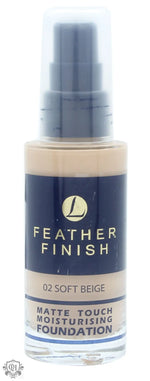 Lentheric Feather Finish Matte Touch Moisturising Foundation 30ml - Soft Beige 02 - Makeup