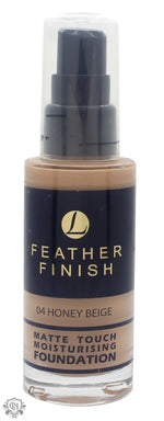 Lentheric Feather Finish Matte Touch Moisturising Foundation 30ml - Honey Beige 04 - Makeup