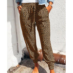 Floral Print Casual Pants - QH Clothing