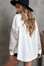 Leopard Print Pocket Shirt - Clothing