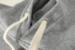 Graphic Hooded Sweatshirt with Velvet - Loose Fit - QH Clothing