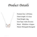 Heartfelt Love Diamond Necklace -  QH Clothing