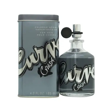 Liz Claiborne Curve Crush cologne 125ml spray with metallic gray packaging tin