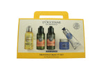 L’Occitane en Provence Travel Exclusive Gift Set 75ml Almond Shower Oil + 75ml Intensive Repair Shampoo + 75ml