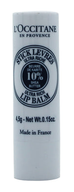 L’Occitane Shea Butter Ultra Rich Lip Balm 4.5g - Makeup