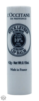 L’Occitane Shea Butter Ultra Rich Lip Balm 4.5g - Makeup