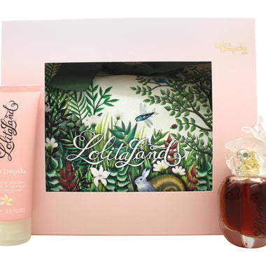 Lolita Lempicka LolitaLand Presentset 40ml EDP + 75ml Kroppslotion + Väska - Fragrance