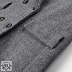 Elegant Double Breasted Winter Coat - QH Clothing